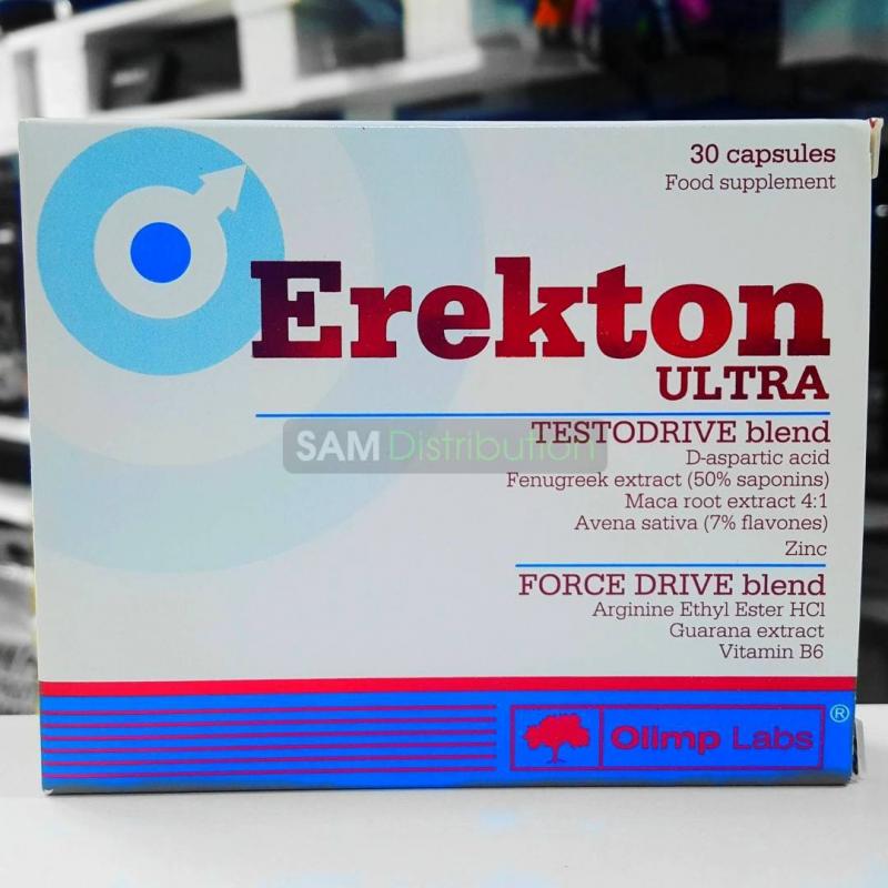 Erekton Ultra, 30 capsule, Olimp Labs - Samdistribution