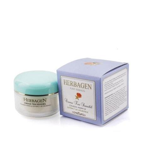 Crema cu colagen marin si extract de galbenele Herbagen