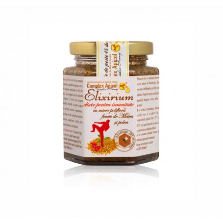 Elixirium imunitate, miere, propolis, polen, macese, Complex Apicol