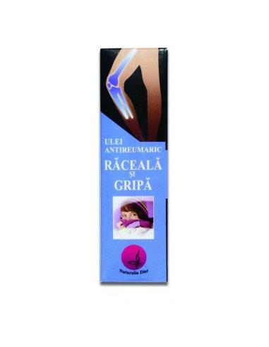 Ulei antireumatic raceala si gripa, 50 ml, Naturalia Diet