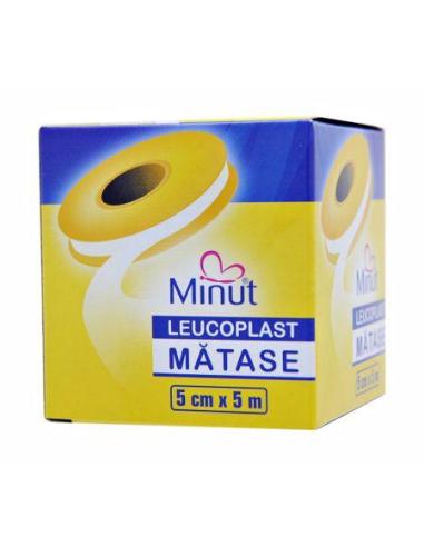 Leucoplast matase, 5 cm x 5 m, Minut