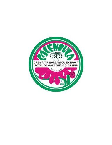 crema de galbenele si catina