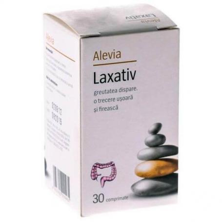 Laxativ, comprimate, Alevia, remedii constipatie