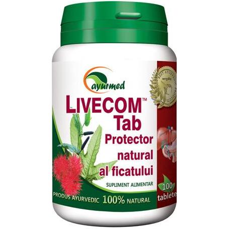 Livecom, 100 tablete, Ayurmed