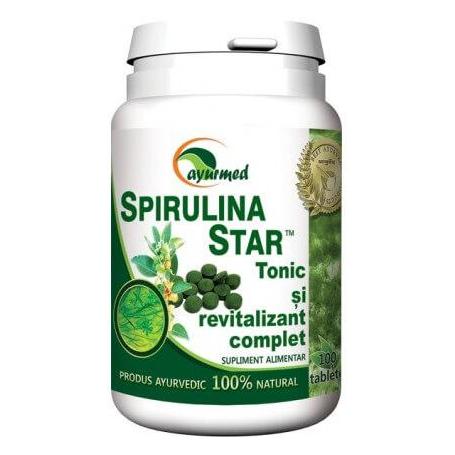 Spirulina Star, 100 tablete, Ayurmed