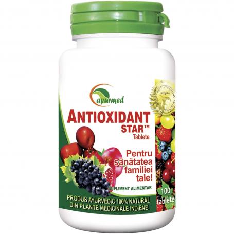 Antioxidant Star, 100 tablete, Ayurmed