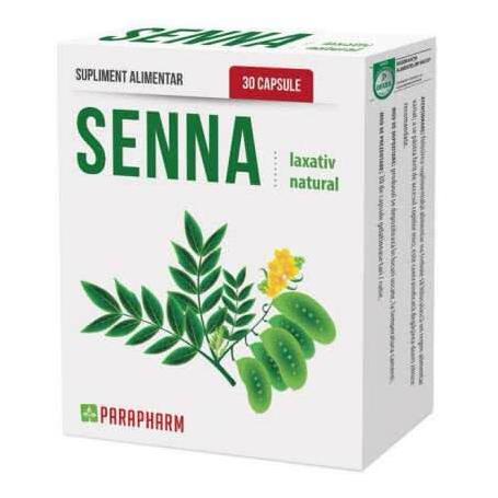 Senna, 30 capsule, Parapharm laxativ natural