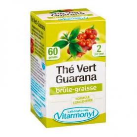 Vitarmonyl ceai verde si Guarana, 60 gelule