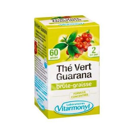 Vitarmonyl ceai verde si Guarana, 60 gelule