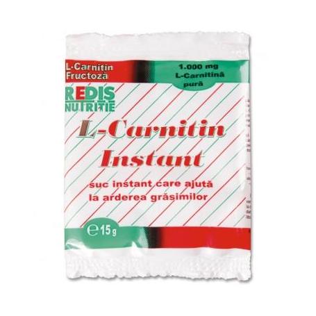 L-Carnitin Instant 1000mg, 15 g (pret, prospect) Redis Nutritie