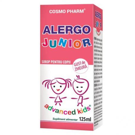 Alergo Junior sirop pentru copii, 125 ml, Cosmopharm