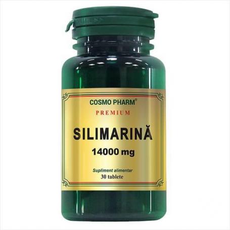 Silimarina Premium, 1400 mg, 30 tablete (pret, prospect) Cosmopharm