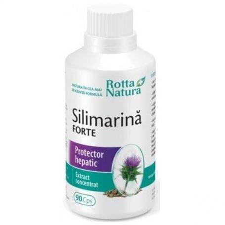Silimarina Forte, 90 capsule (pret, prospect) Rotta Natura