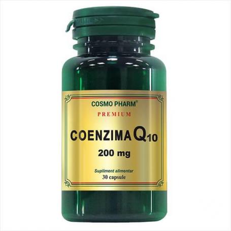 Coenzima Q10 Premium, 200 mg, 30 capsule, Cosmopharm