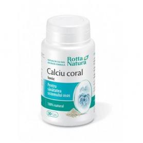 Calciu Coral Ionic, 30 capsule, Rotta Natura