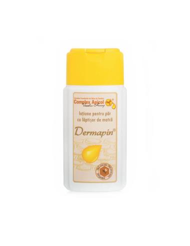 Lotiune pentru par cu laptisor de matca si polen Dermapin, 100 ml, Complex Apicol Veceslav