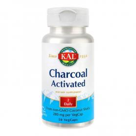Carbune medicinal Charcoal Activated, 50 capsule, Secom (Kal)