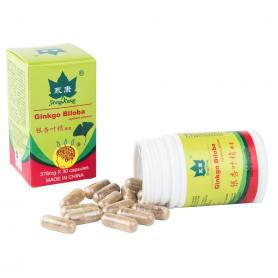 Ginkgo Biloba, 30 capsule 376 mg, Yong Kang