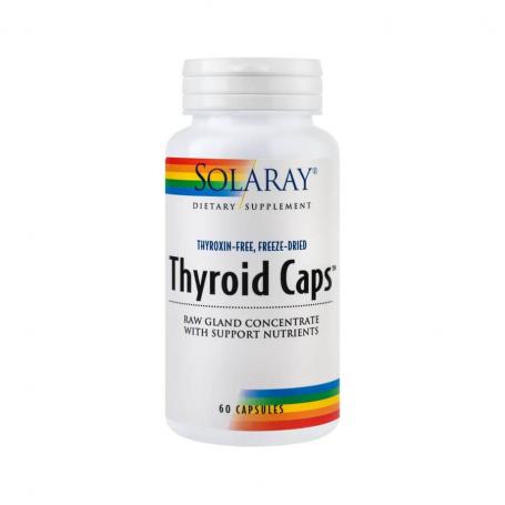 Thyroid Caps, 60 capsule Solaray, Secom