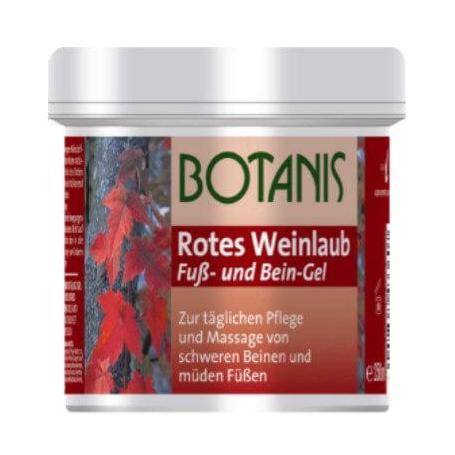 Gel cu extract de vita de vie rosie, 250 ml, Botanis