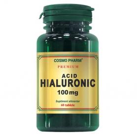 Acid hialuronic 100 mg Premium, 60 tablete, Cosmopharm