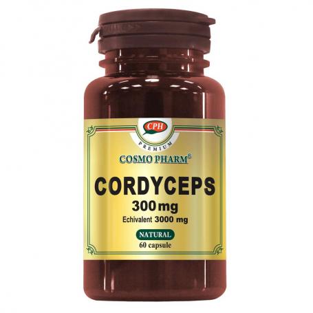Cordyceps 300 mg Premium, 30 capsule, Cosmopharm