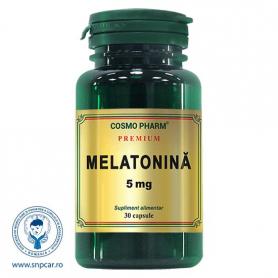 Melatonina, 5 mg Premium, 30 capsule, Cosmopharm