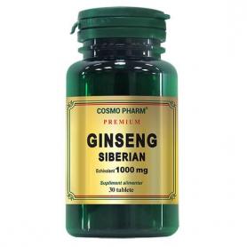 Ginseng Siberian, Premium , 60 tablete, Cosmopharm