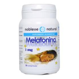 Melatonina 3 mg, 30 comprimate, Noblesse