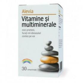 Vitamine si Multiminerale 30cpr Alevia
