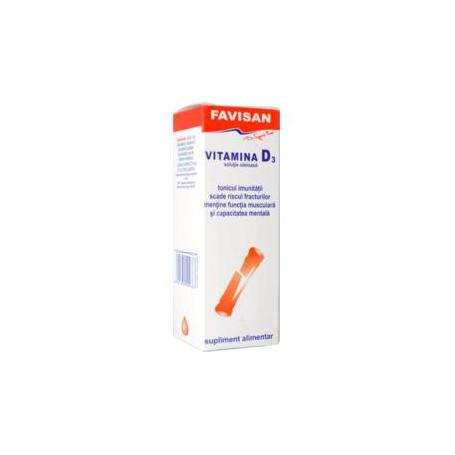 Vitamina D3, 10 ml, Favisan