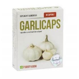 Garlicaps capsule cu extract de usturoi, 30 capsule, Parapharm