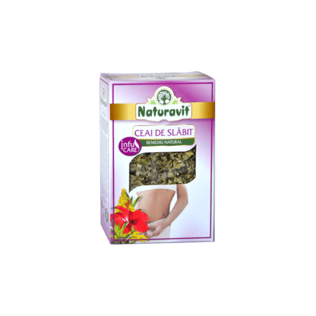 Ceai de slabit NATURAVIT, 50gr - Ceaiuri de slabit