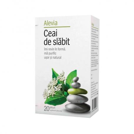 Ceai de slabit, 20 plicuri, Alevia