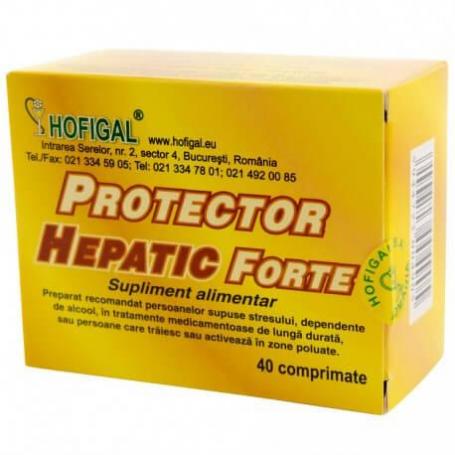 Protector Hepatic Forte, 40 comprimate, Hofigal