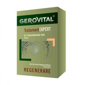 Kit regenerare par Gerovital TratamentExpert, 20 fiole, Farmec