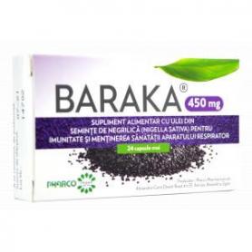 Baraka 450 mg 24 capsule moi