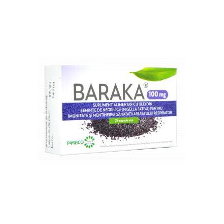 Baraka 100Mg 24Cps Pharco imunitate copii si adulti