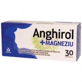 Anghirol + Magneziu, 30 comprimate, Biofarm