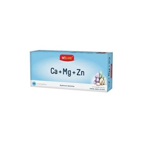 Bioland Ca + Mg + Zn, 30cps, Biofarm
