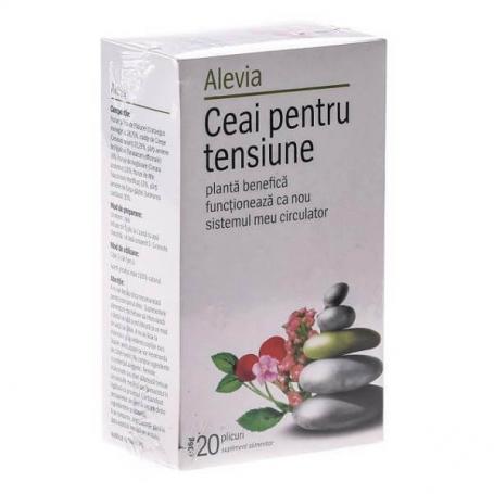 Ceai pentru tensiune, 20 plicuri, Alevia