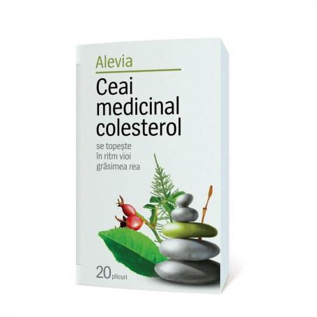 Ceai medicinal colesterol Alevia 20 pl