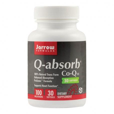 Q-absorb CO-Q10 100mg, 30 capsule, Secom (Jarrow Formulas)