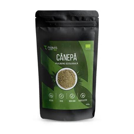 Pudra de canepa ecologica bio 250g Niavis