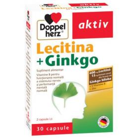 Lecitina Ginkgo, 30 capsule, Doppelherz