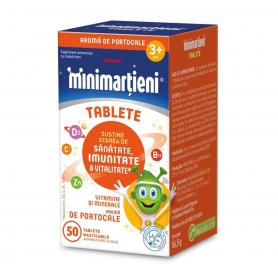 Minimartieni Imunactiv, aroma portocale, 50 tablete, Walmark