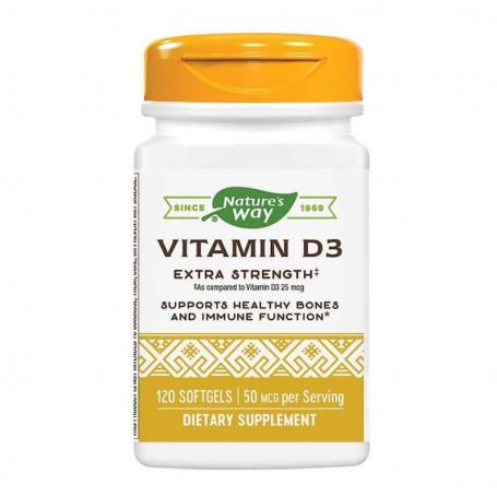 Vitamina D3 (2000 UI) 120 capsule, Secom