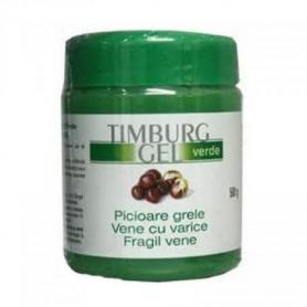 Timburg gel verde de masaj, picioare grele, varice, 500 ml