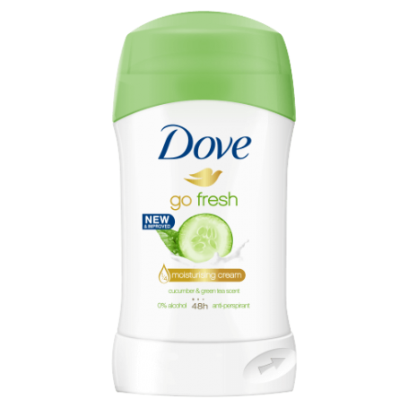 Dove deodorant stick go fresh