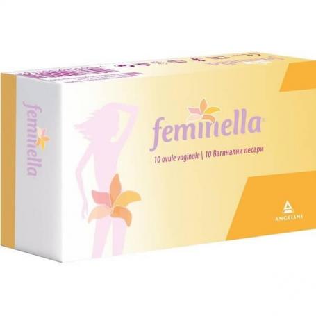 Feminella Hyalosoft, 10 ovule vaginale, Angelini